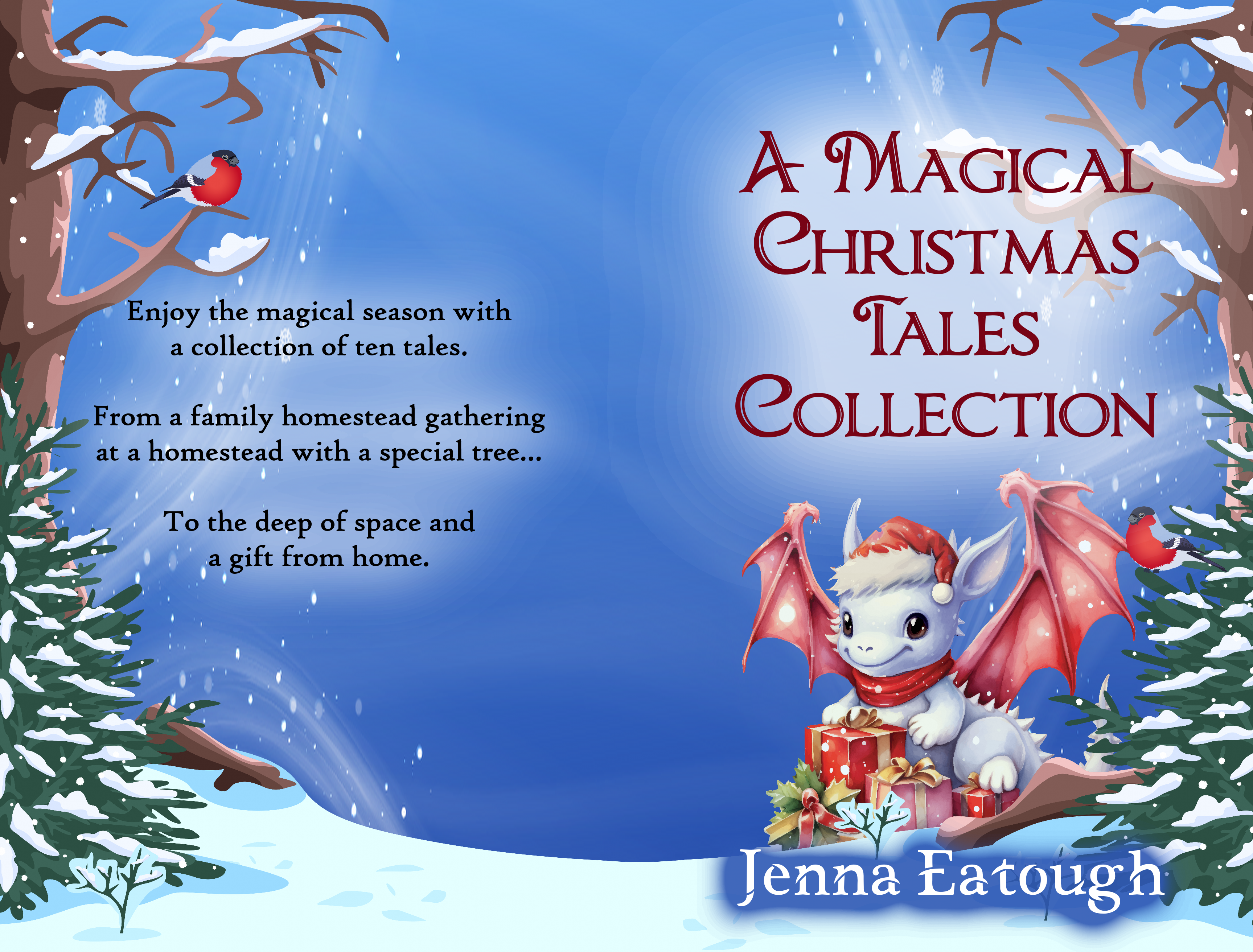 Author Jenna Eatough's A Magical Christmas Tales Collection cover