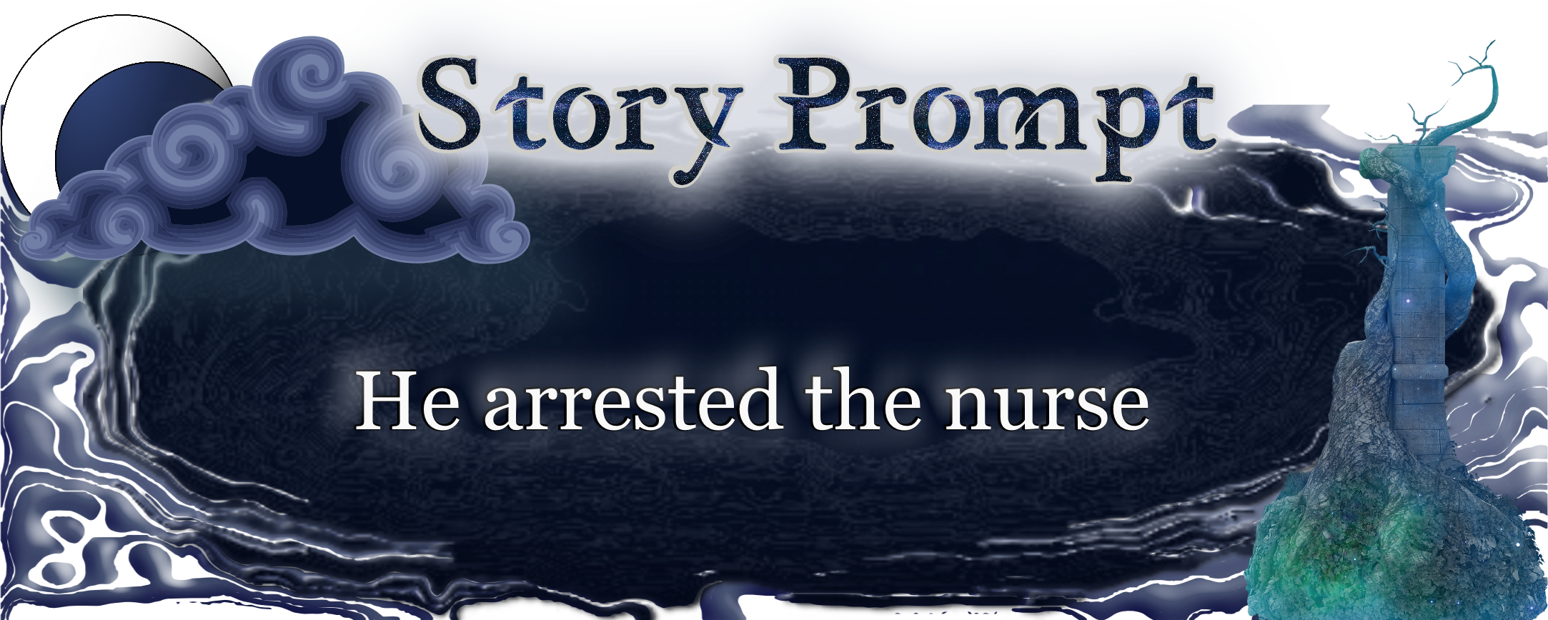 Author Jenna Eatough's Flash Fiction Story from writing prompt: He arrested the nurse