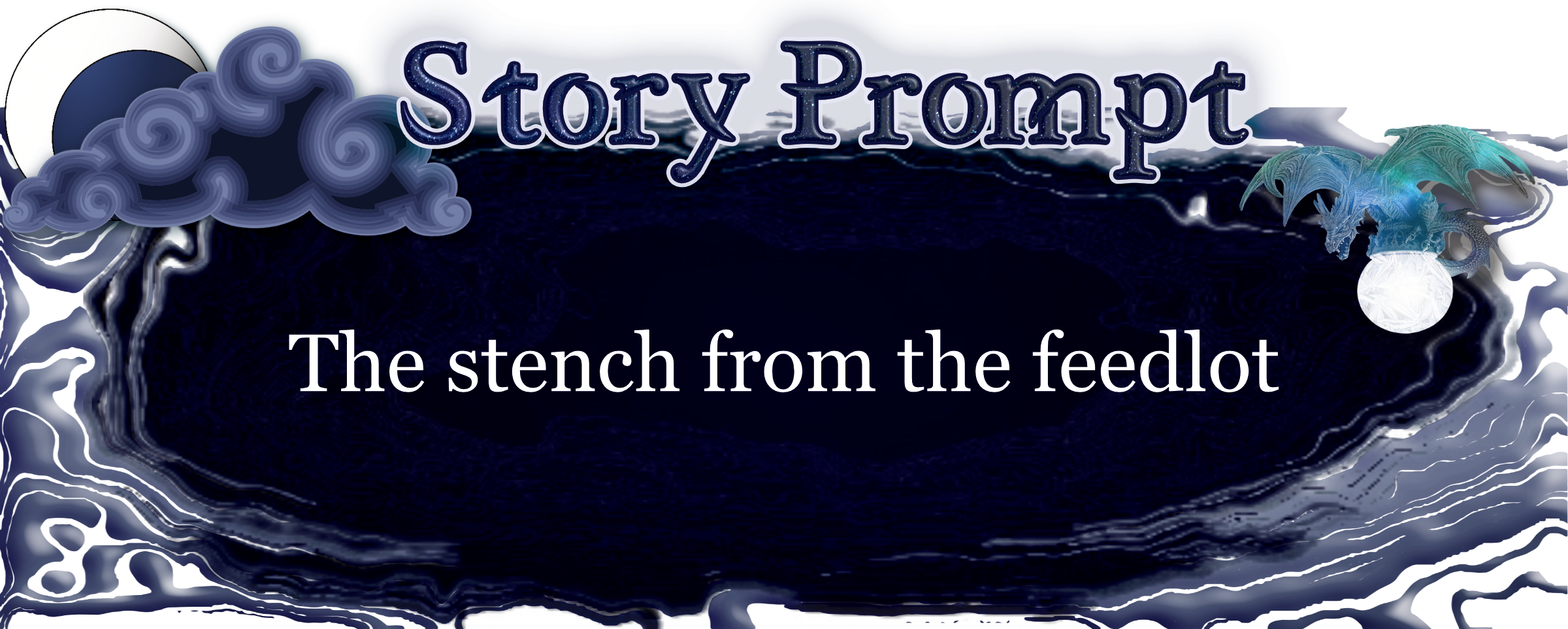 Author Jenna Eatough's Flash Fiction Story from writing prompt: The stench from the feedlot