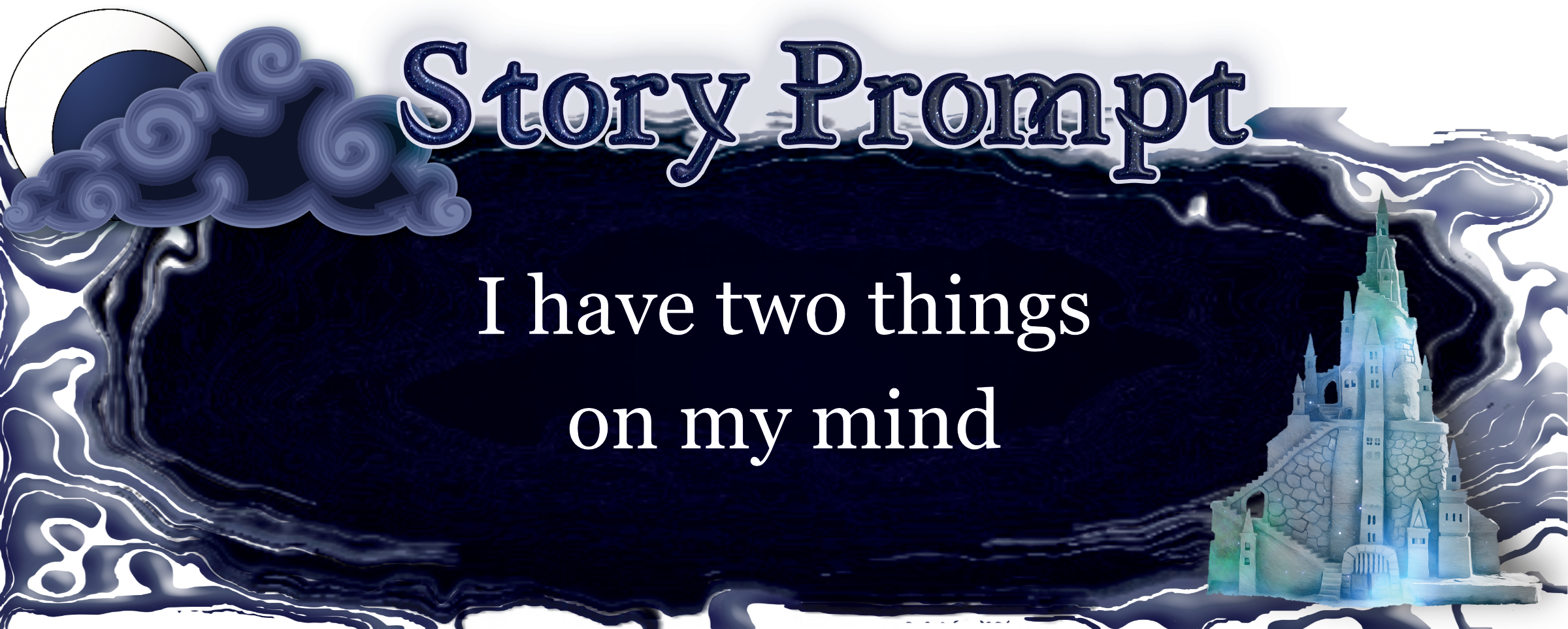 Author Jenna Eatough's Flash Fiction Story from writing prompt: I have two things on my mind