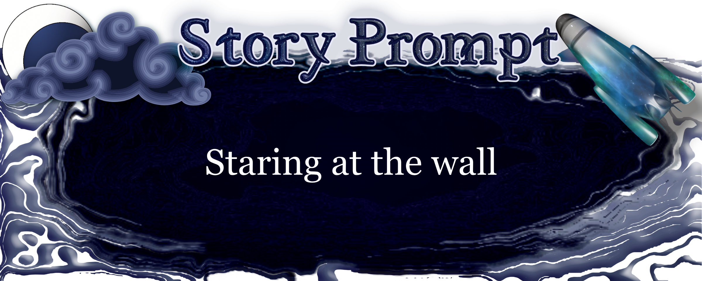 Author Jenna Eatough's Flash Fiction Story from writing prompt: Staring at the wall