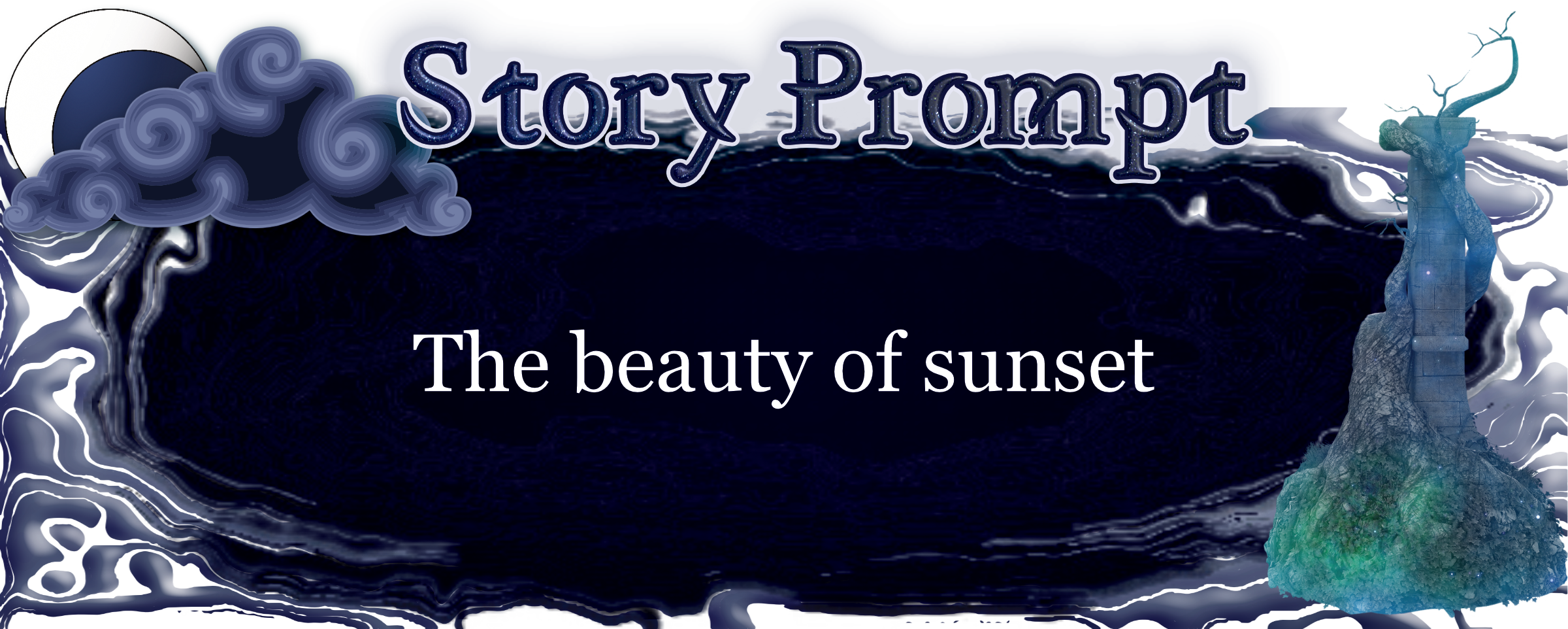 Author Jenna Eatough's Flash Fiction Story from writing prompt: The beauty of the sunset