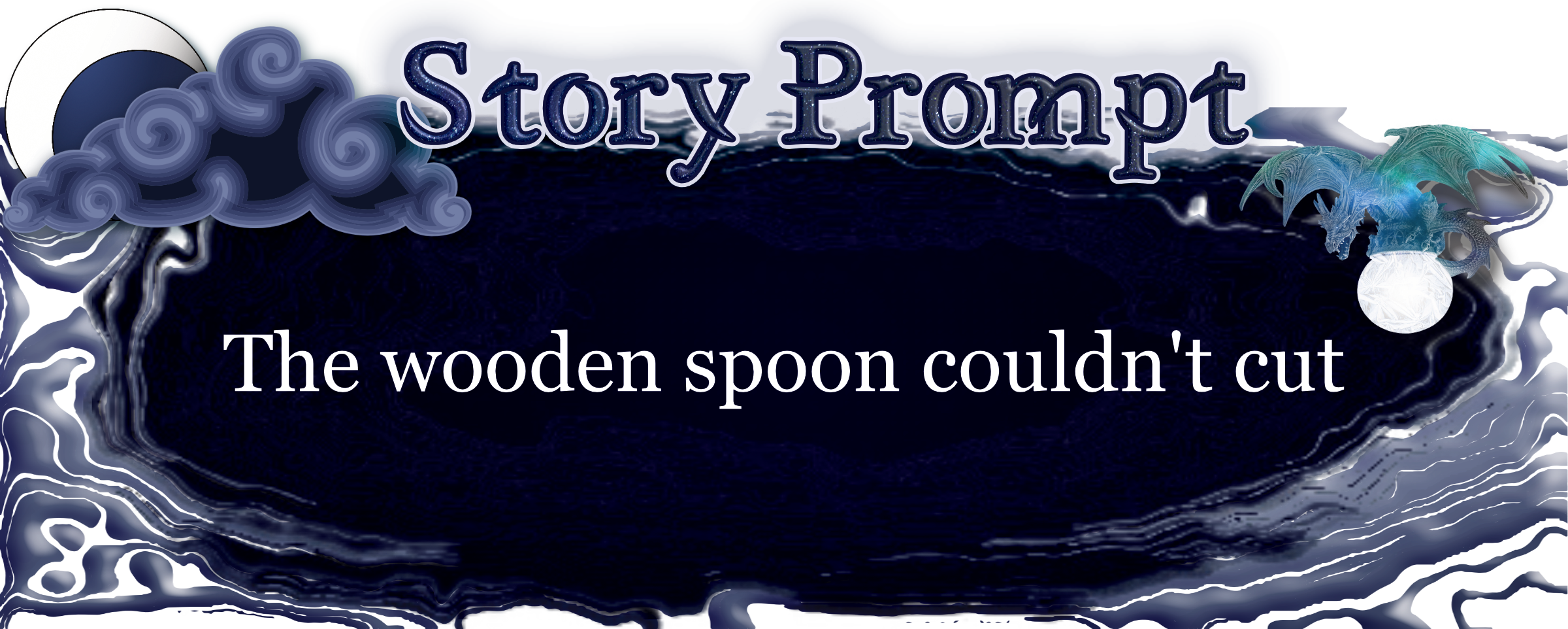 Author Jenna Eatough's Flash Fiction Story from writing prompt: The wooden spoon couldn't cut