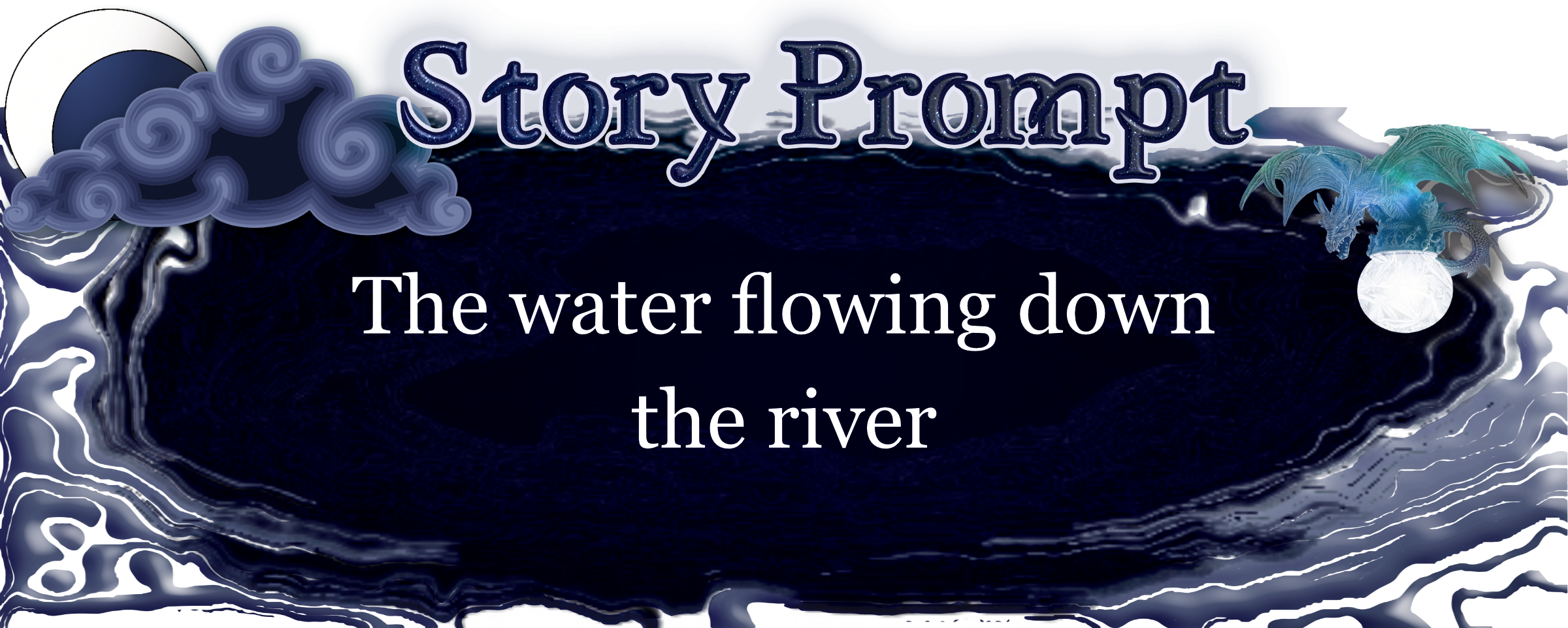 Author Jenna Eatough's Flash Fiction Story from writing prompt: The water flowing down the river