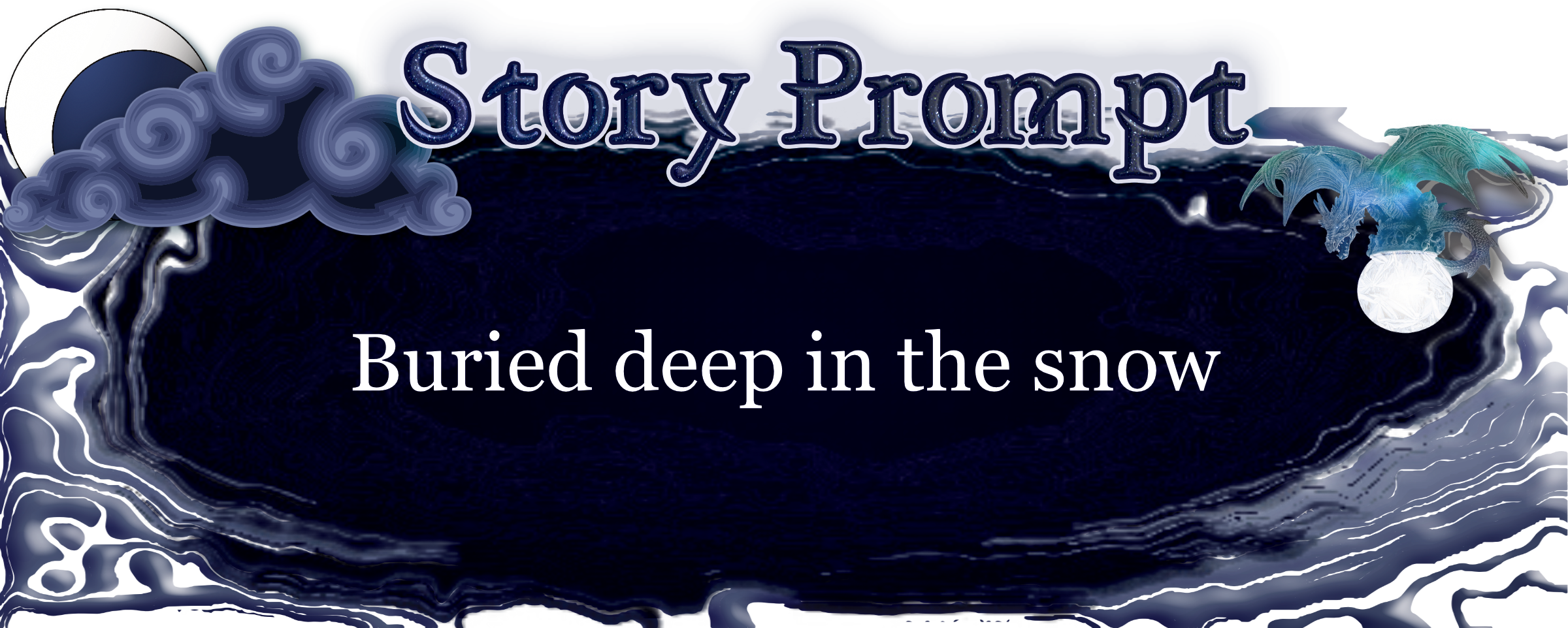 Author Jenna Eatough's Flash Fiction Story from writing prompt: Buried deep in the snow