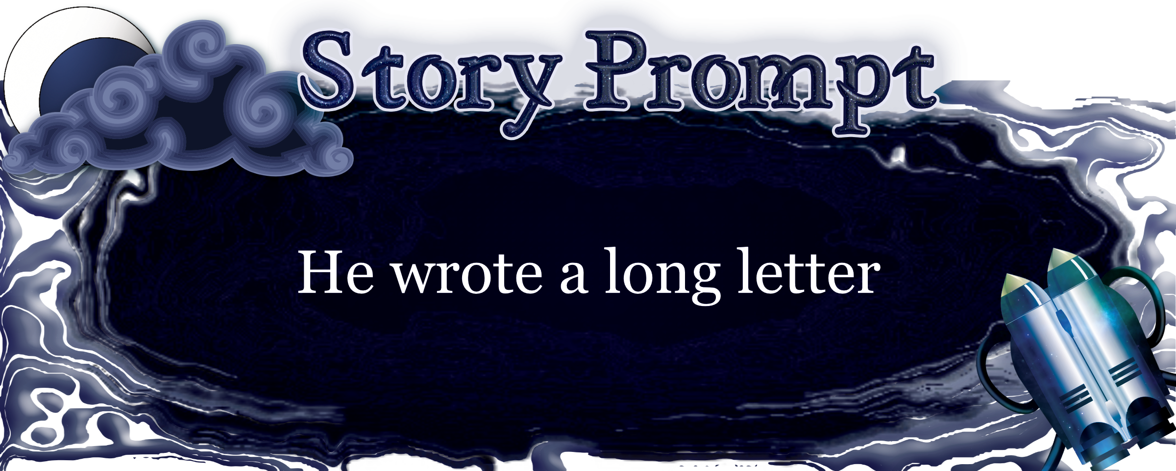 Author Jenna Eatough's Flash Fiction Story from writing prompt: He wrote a long letter